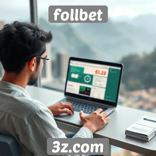 Revisão da experiência do usuário no site follbet